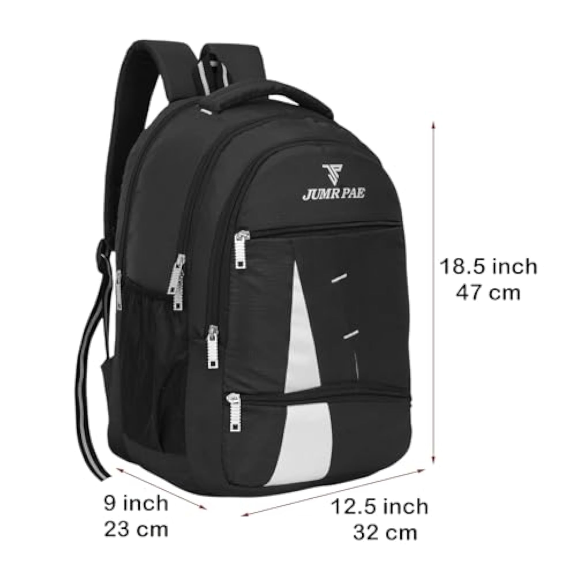 Waterproof Polyester College Backpack, Travel Bag for Men & Women